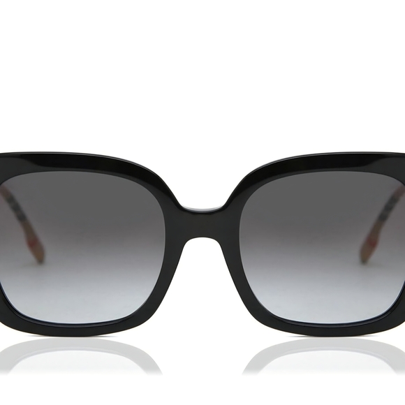 Burberry Black Oversized Square Sunglasses - Picture 1 of 4